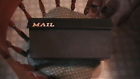 8000 Fulton Corp 1 Used Mailbox Black Plastic Standard Horizontal Wall Mount 048081080009