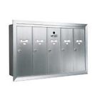 801061 Vert Mailbox 4-door Auth-florence Recessed