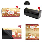 8066374p257c293s487 Christmas Holiday Magnetic Mailbox Cover Snowman Wrap Multi