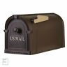 82719 Postal Pro Hampton Mailbox Vintage Outdoor Large Bronze 689816982719