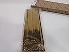 0015031 829846292819 Baldwin Letter Box Plate Unlacquered Bright Brass