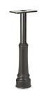832794002096 Architectural Mailboxes Basic Post With Decorative Cover Graphite Bronze