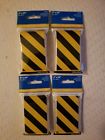 840378 Hillman Fastener Black Yellow Reflective Safety Tape Packages