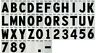 840788 Hillman Fastener Number Vinyl Mylar By 087200004052