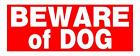 841794 Hillman Fastener Red White Beware Of Dog Signs 045899394601