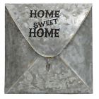 842756072173 Unbranded Home Sweet Galvanized Envelope Post Box Xmas