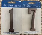45899400456 843 284 Hillman Distinctions Self Adhesive Address Plaque Numbers Or