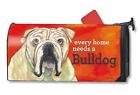 843259086339 Magnet Works Mailwraps Bulldog Dog Original Magnetic Mailbox