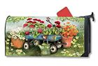 843259090152 Magnetworks Geraniums By Dozen Large Magnetic Mailbox Cover