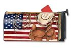843259099742 Magnet Works American Cowboy Magnetic Mailbox Wrap Cover
