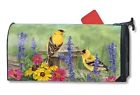 843259101940 Magnet Works Garden Finches Original Magnetic Mailbox Wrap