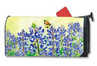 843259112748 Magnet Works Bluebonnet Dream Original Magnetic Mailbox Wrap