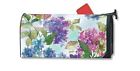 843259112762 Magnet Works Hydrangeas Original Magnetic Mailbox Wrap Cover