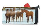 843259119341 Magnet Works Winter Horses