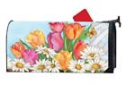 01666 843259123508 Magnet Works Fresh Tulips Magnetic Mailbox Wrap Cover