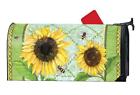 01687 843259123706 Magnet Works Single Sunflower Magnetic Mailbox Wrap Cover