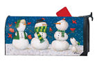 843259133071 Magnet Works Winter Pals Mailwrap Magnetic Mailbox Wrap