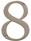 843328 Distinctions By Hillman Brushed Nickel House Number 045899401187