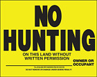 845775 Hillman No Hunting On This Land Without Written 018714100091
