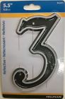 845895 Na Hillman Number Reflective Plastic 018714800335