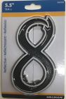 845900 Na Hillman Number Reflective Plastic 018714800380