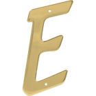 847056 Hillman Traditional Solid Brass House Letter 045899334171