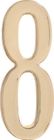848966 Distinctions By Hillman Domed Number Gold 045899321669