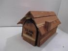 8759c Cedar Gibraltar Post-mount Chalet Mailbox