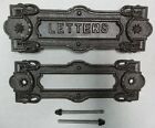 88-481 88-841 John Wright Letter Slot Cast Iron European Design Vintage Finish