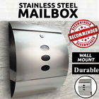 890343045635 Unbranded Us Outdoor Stainless Steel Mailbox Wall Mount