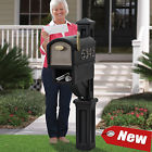 89912 Mailbox Large Rural Post Mount