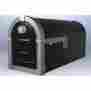 Bm160bsn 9.375-in Brunswick Metal Black Nickel Post Mount Mailbox X 11-in