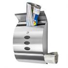Newspaper-roll-92835 92835 Locking Stainless Steel Mailbox 645688692835