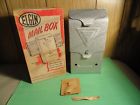 9417  Elgin Sears Roebuck Vintage Mail Box Never Used In Original