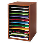 Saf9419cy 9419cy Safco Wood Desktop Literature Sorter