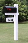 97914104023 Curb Impressions The Adams Mailbox System White Vinyl