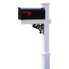 97914104252 Curb Impressions The Fenway Decorative Mailbox System White