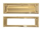 A07-m0070-pvd Brass Accents Mail Slot Pvd Polished