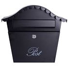 A184afac Timmyhouse Wall Mount Black Mail Box Retrieval Door 4894660492970