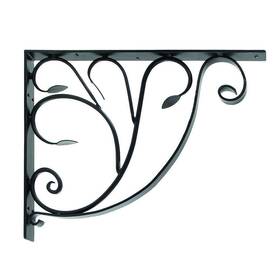 Achla Designs 719908999933 Planters Black Powder Coat Iron Elegant Detailed Leafy Leaf Mail