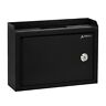 Adi631-02-blk-2pk Adiroffice Wall Mountable Medium Size Steel 810071535017