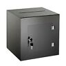 Adi637-02-4-blk Adiroffice Acrylic Suggestion Box With Easy Open Rear 819598022734