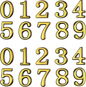 Akmroyz 313035166147 Mailbox Numbers For Outside 20 Pack 3d 0-9 2 Inch Door Address
