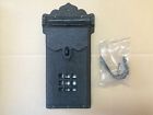 Al2250-wbl Aluminum Corp. Mail Safe Cast Hardware Box