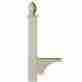 Amc-6215s 6215s-amc Architectural Mailboxes Mail Box Post Decorative Galvanized Aluminum Security Sand Rural Ground Oasis 832794001778