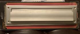Amerock 039257053477 Aluminum Mail Slot 2 Inch X 11 With Exterior Spring Door And Interior Frame