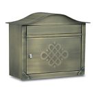 Am-c-116 Antique Mailbox Mailboxes Brass 2402abe Locking Architectural --116