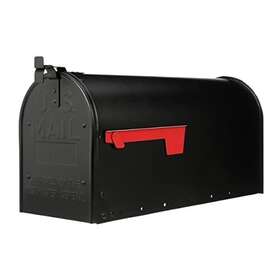 Adm16bam Architectural Mailboxes 046462011093 Admiral Aluminum Post Mount Mailbox Textur