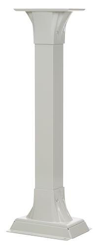 Cp00wam Architectural Mailboxes 046462011215 Callaway Post White