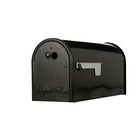 Em160bam Architectural Mailboxes 046462011390 Edwards Galvanized Steel Post-mount Mailbox